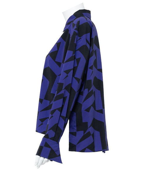 Geometric Pop Over Shirt